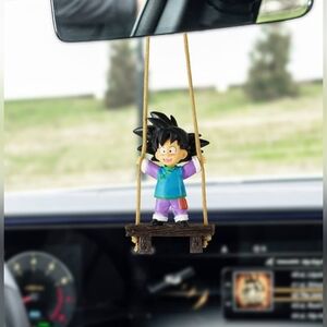 Son Goku Dragon Ball Car Mirror Hanging Accessory